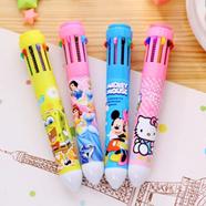Ball Point Shuttle Pen 8 In 1 Kids Favorite Great 8 Color image