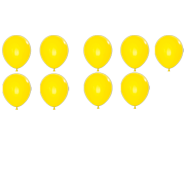 Balloon Multicolour 9 Pcs image