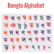 Bangla Ka Kha Wooden Alphabet Puzzle Board For 1-3 Years Old Girls And Boys For Learning icon