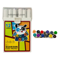 Bao Bao Dual Tip Marker Set 12 Pcs image