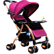 Baobaohao A1 Portable Lightweight Baby Stroller - Violet image