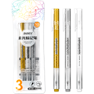 Baoke Highlighter and Drawing Pen – Comic Art, Sketching and Journal Marker Set image