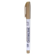 Baoke Metallic Color Marker Pen,metalic carftwork pen, Golden caraft pen , silver image