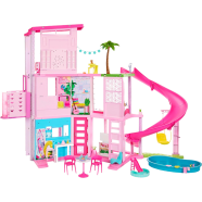 Barbie Dreamhouse: 3-Story Playset With Pool, Slide, Elevator And 75 Accessories image