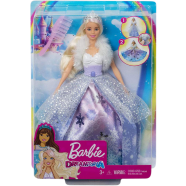 Barbie Dreamtopia Princess Doll Fashion Reveal Doll 12 inch Blonde with Pink Hairstreak