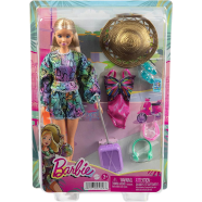 Barbie HGM54 Holiday Fun Doll And Accessories