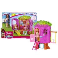 Barbie HPL70 Chelsea Doll and Treehouse Playset with Pet image