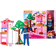 Barbie HRG55 Firefighter Playset With Blonde Fashion Doll image