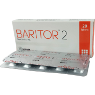 Baritor 2 mg Tablet 10's Strip icon