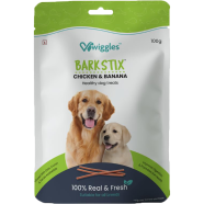 Wiggles Barkstix Chicken and Hemp For Healthy Dog Treats 100 gm image