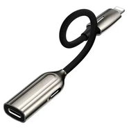 Baseus 2-in-1 iP Male to Dual iP Female Adapter L55 Tarnish image