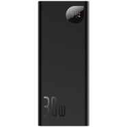 Baseus Adaman Metal Digital Display Power Bank 20000 mAh 30W Black PPAD030001