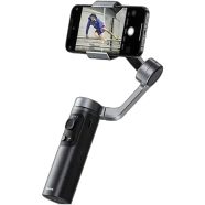 Baseus Control Smartphone Handheld Folding Gimbal Stabilizer Dark grey image