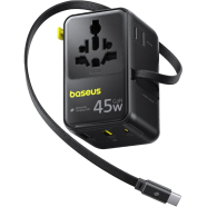 Baseus PicoGo AG11 Universal Travel Adapter 2AC Plus 2U Plus 2C 45W image