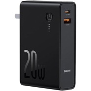 Baseus Power Station 2 Power Bank Adaptor 10000mAh 20W CN (PPNL010001)- Black
