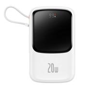 Baseus Qpow PRO with Charger Powerbank10000mAh 20W White PPQD060002 image