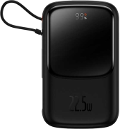 Baseus Qpow Pro 22.5W 20000mAh Digital Display Quick Charging Power Bank With Type-C Cable image