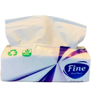 Bashundhara Fine Hand Towel - 150 Pcs x 1 Ply image