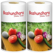 Bashundhara Kitchen Towel- 2 Rolls