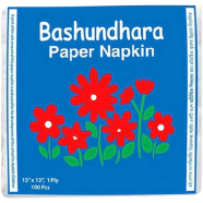 Bashundhara Paper Napkin Tissue-13x13