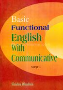 Basic Functional English With Communicative - Step-1 (For Class Four) image