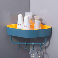 Bathroom Shelf Corner with Hook image