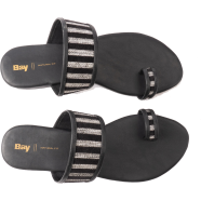 Bay Ladies Open Flats - Thongs Style (VShape) - Namira image