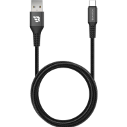 Baykron BA-TC-F-BLK3.0 Cable Type C 3 M 3A - Black