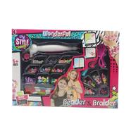 Beader and Braider Set Mala For Kid Girls My Style Design - Multicolor icon
