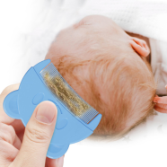 Bear-Shaped Baby Comb To Remove Fetal Dirt -1 Pcs icon