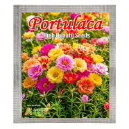 Beautiful Mix Color Portulaca Flower Seeds - 30 Pcs image