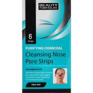 Beauty Formulas Purifying Charcoal Cleansing Nose Pore Strips 6strips image