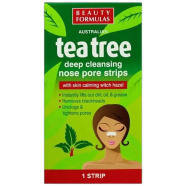 Beauty Formulas Tea Tree Deep Cleansing Nose Pore Strip - 6pcs image