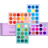 Beauty Glazed 4 In 1 Color Borad Color Board 60 Colors Eye shadow Palette image