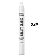 Beauty Glazed Bingo White Eye Shadow Pen Stick High Gloss Fine Pearl Glitter - 102milk image