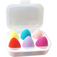 Beauty Makeup Sponge Puff 6Pcs Set Box image