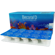 Becoral D - (500 mg Plus 200IU) 10's Strip Tablet image
