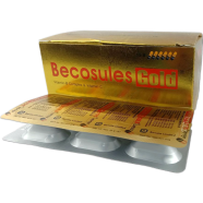 Becosules Gold Capsule 6's Strip image