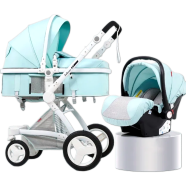 Belecoo 2-in-1/3-in-1 Baby Stroller: High Landscape, Reclining, Foldable -239548149 image