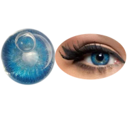 Bella Blue Color Contour Contact Len image