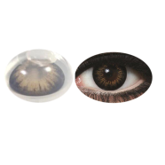 Bella Brown Snow Color Contact Lens image