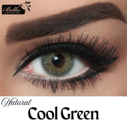 Bella Cool Green Natural Color Contact Lens image