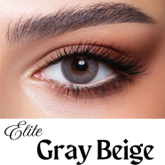 Bella Gray Beige Elite Contact Lens With Kit Box Bella Elite Series icon