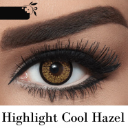 Bella Highlight Cool Hazel Color Contact Lens image