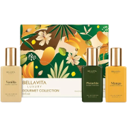 Bellavita Luxury Unisex Gourmet Perfume Gift Set Vanilla Mango And Pistachio 60ml image