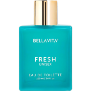 Bella Vita Luxury Fresh Unisex Long Lasting Perfume for Man and Woman | EDT 100ml | Bergamot, Lavender, Ylang Ylang | Citrus, Floral Premium Fragrance for Men and Women image