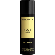 Bella Vita Luxury KLUB Man Deodorant Parfum for Men-150ml image