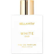Bella Vita Luxury White Oud | Long Lasting Unisex EDP 100ml | with Orange, Patchouli, Musk | Oud and Fruity Premium Fragrance Perfume for Unisex | Great for Everyday Use image