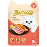 Bellotta Pouch Tuna Topping Salmon In Jelly 85g image