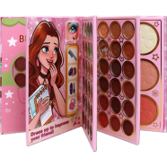 Belzgmee 78 Colors Fashion Eye Shadow Palette Book Glitter Highlight Blusher Eyeshadow Professional Makeup for Eyes Festival image